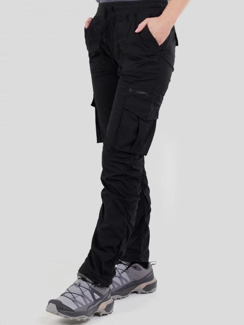 pantaloni de drumetie pt. femei Fundango Finley Cargo Pants negru 6
