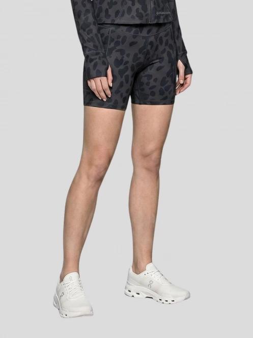 pantaloni pentru ciclism pt. femei Fundango Nash Short Leggings negru 2