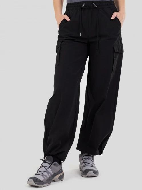 pantaloni de trening pt. femei Fundango Nova Cargo Pants negru 2