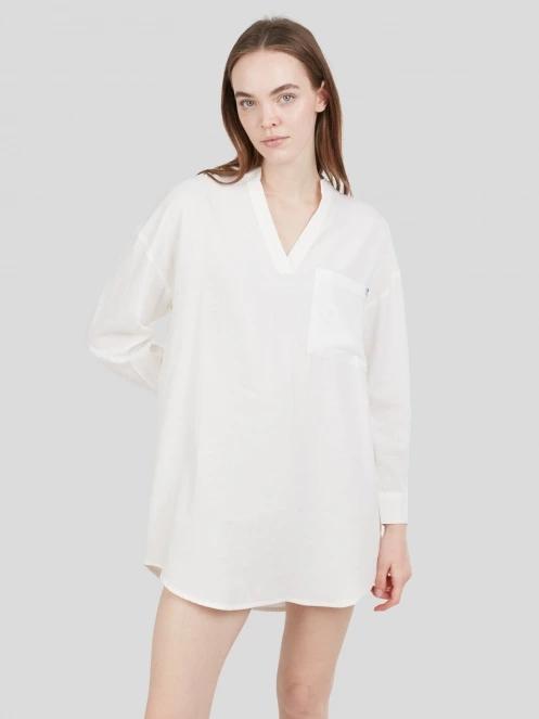 camasa cu maneci lungi pt. femei Fundango Athene Cover-up alb 2