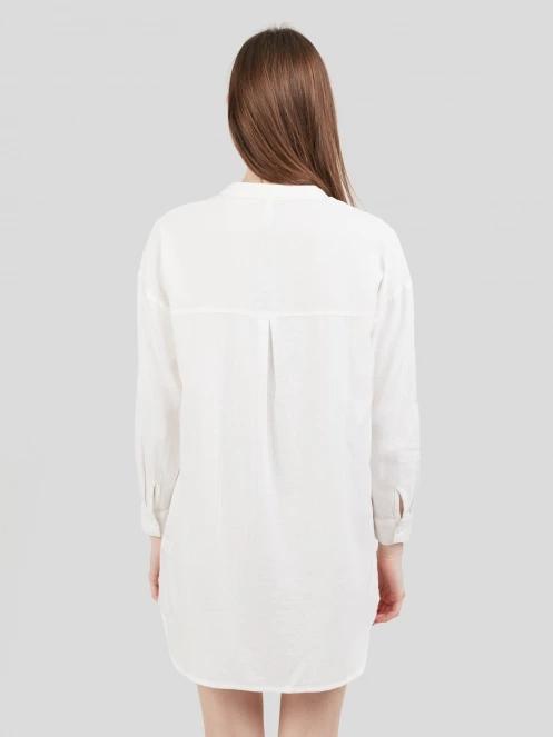 camasa cu maneci lungi pt. femei Fundango Athene Cover-up alb 3