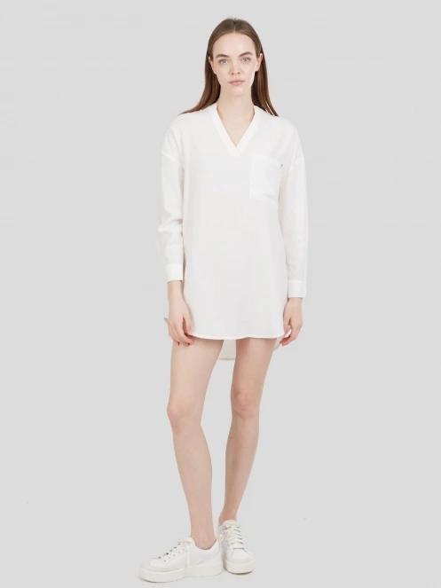 camasa cu maneci lungi pt. femei Fundango Athene Cover-up alb 4