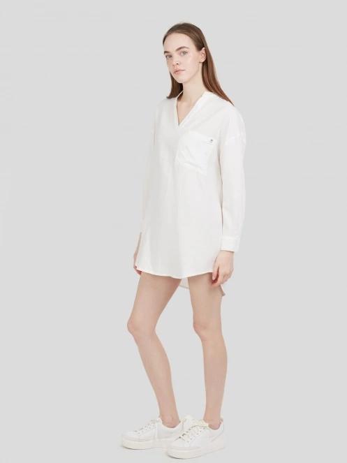 camasa cu maneci lungi pt. femei Fundango Athene Cover-up alb 6