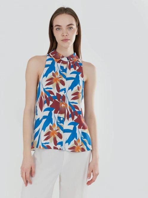 bluza pt. femei Fundango Myrto Sleeveless Shirt multicolor 2