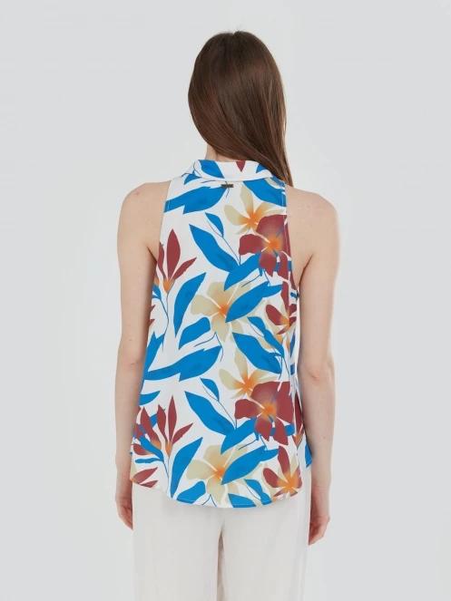 bluza pt. femei Fundango Myrto Sleeveless Shirt multicolor 3