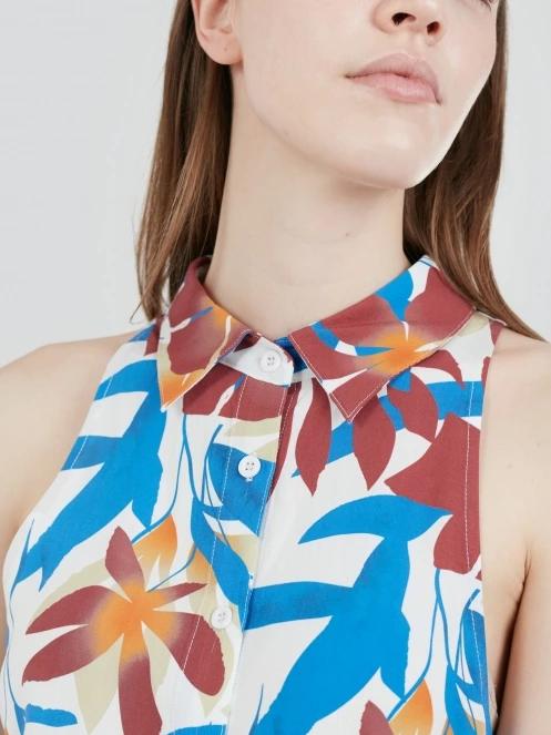 bluza pt. femei Fundango Myrto Sleeveless Shirt multicolor 6