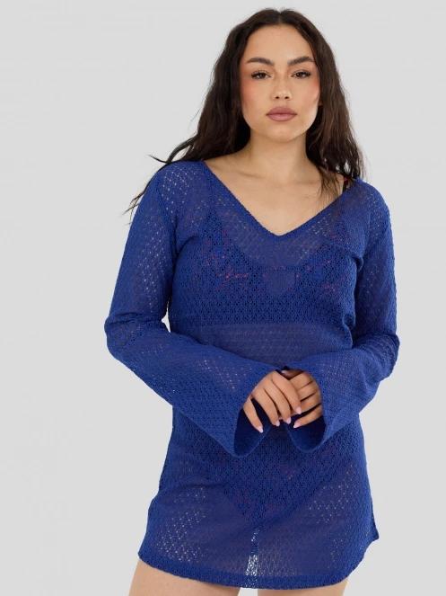 rochie de plaja pt. femei Fundango Shoreline Cover-up albastru 2
