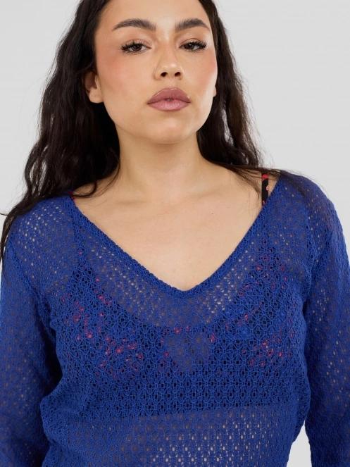 rochie de plaja pt. femei Fundango Shoreline Cover-up albastru 7