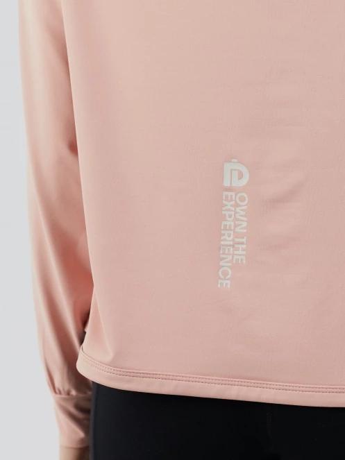 pulover cu gluga pt. femei Fundango Helka Sweatshirt roz 6