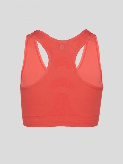 sutien pentru sport pt. femei Fundango Seamless Sport Bra portocaliu 9