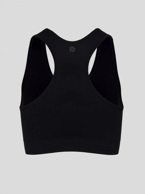 sutien pentru sport pt. femei Fundango Seamless Sport Bra negru 8