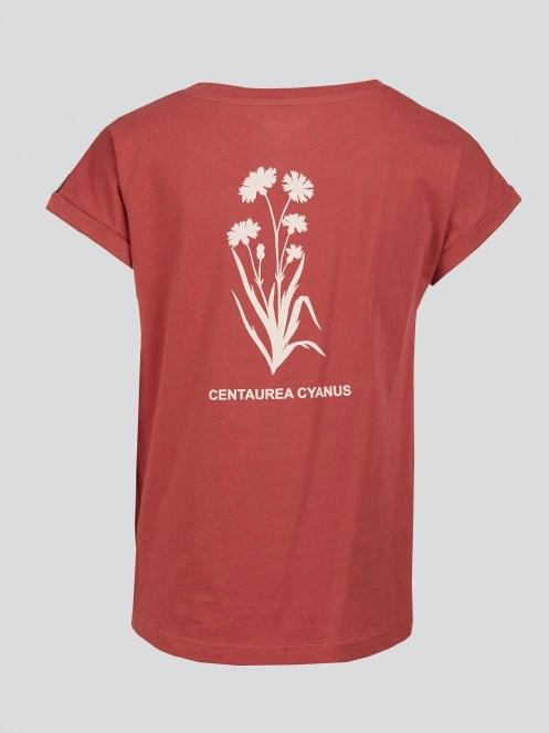 tricou cu maneci scurte pt. femei Fundango Lima T-shirt rosu 8