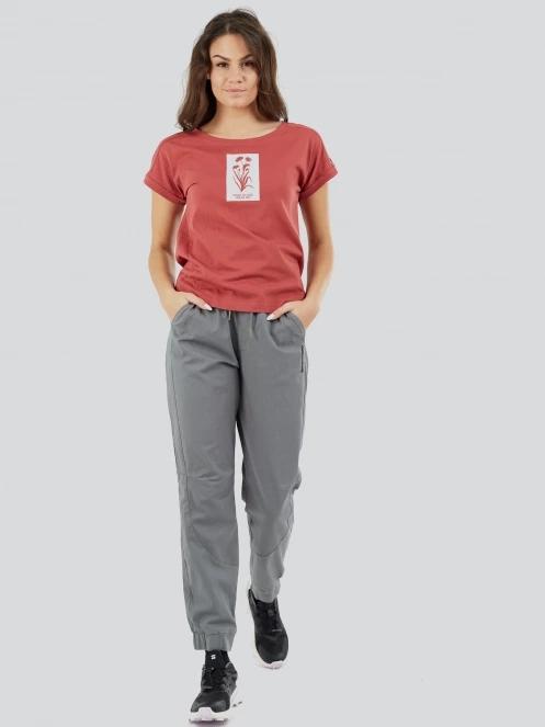 tricou cu maneci scurte pt. femei Fundango Lima T-shirt rosu 4