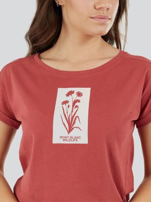 tricou cu maneci scurte pt. femei Fundango Lima T-shirt rosu 7