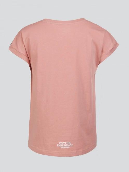 tricou cu maneci scurte pt. femei Fundango Lima T-shirt roz 8