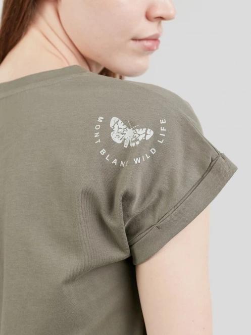 tricou cu maneci scurte pt. femei Fundango Lima T-shirt oliv 7