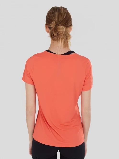 tricou pentru sport, cu maneci scurte pt. femei Fundango Hanabi T-shirt rosu 3