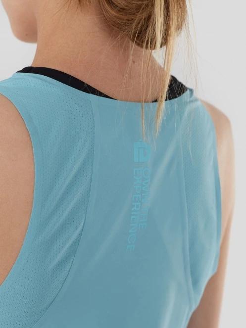 tricou de sport fara maneci pt. femei Fundango Kawaki Tanktop albastru deschis 7