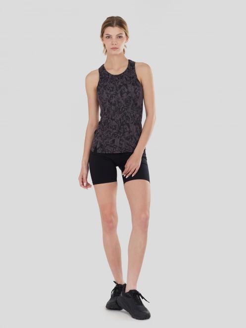 tricou de sport fara maneci pt. femei Fundango Kawaki Tanktop negru 4