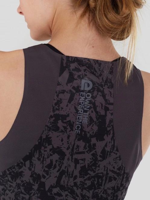 tricou de sport fara maneci pt. femei Fundango Kawaki Tanktop negru 8