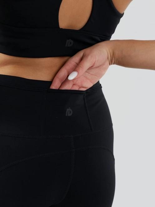 sutien pentru sport pt. femei Fundango Vexx Sport Bra negru 5