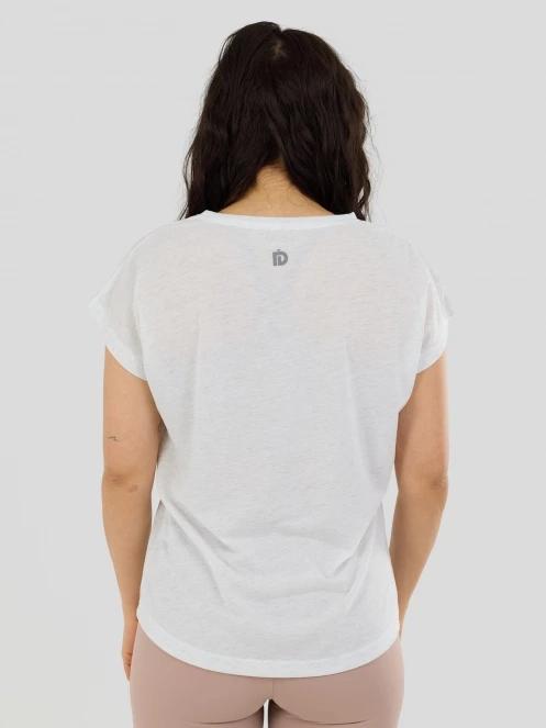 tricou pentru sport, cu maneci scurte pt. femei Fundango Rush II T-shirt alb 3