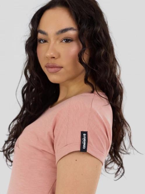 tricou cu maneci scurte pt. femei Fundango Lima II T-shirt roz 6