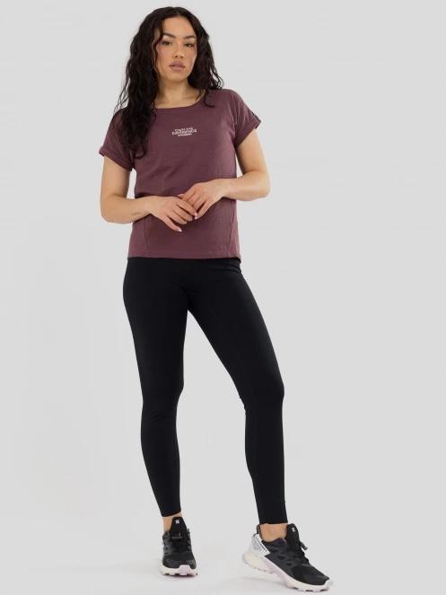 tricou cu maneci scurte pt. femei Fundango Lima II T-shirt violet 4