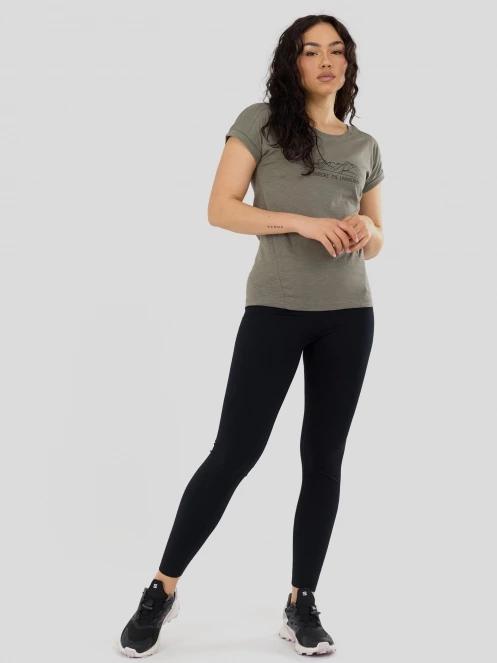 tricou cu maneci scurte pt. femei Fundango Lima II T-shirt oliv 4