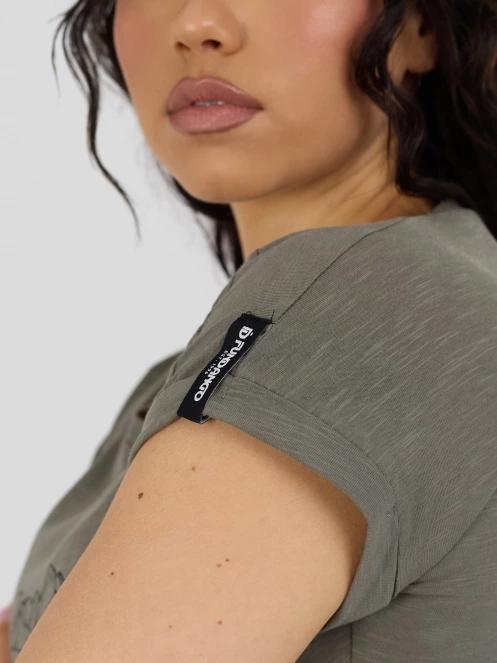 tricou cu maneci scurte pt. femei Fundango Lima II T-shirt oliv 7