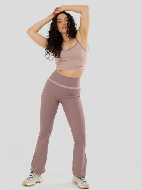 crop top pt. femei Fundango Aero Crop Top roz 4