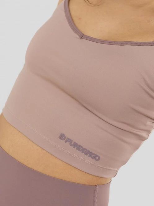 crop top pt. femei Fundango Aero Crop Top roz 7