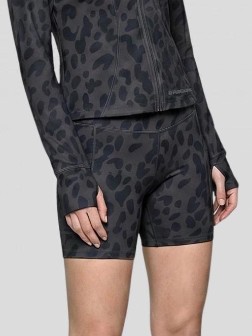 tricou cu maneci lungi, pentru sport pt. femei Fundango Flop Zip Up Top negru 5