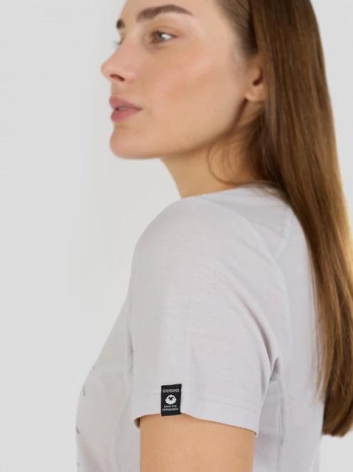 top lenjerie de corp pt. femei Fundango Reinga Merino T-shirt gri 6