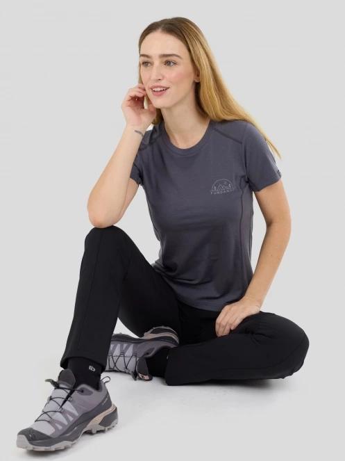 top lenjerie de corp pt. femei Fundango Reinga Merino T-shirt albastru 4