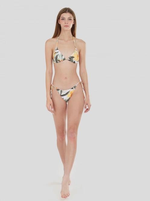 sutien bikini pt. femei Fundango Innisfil Triangle Top alb 4