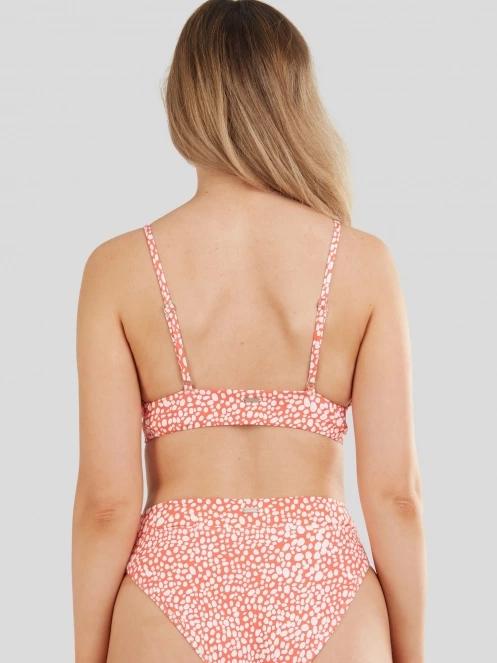 sutien bikini pt. femei Fundango Sahara V-neck Cami Top rosu 3