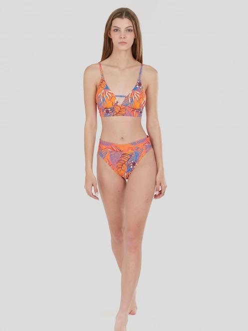 sutien bikini pt. femei Fundango Sahara V-neck Cami Top roz 4