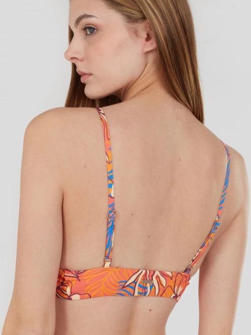 sutien bikini pt. femei Fundango Sahara V-neck Cami Top roz 7