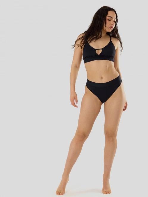 sutien bikini pt. femei Fundango Sahara V-Neck Cami Top negru 5