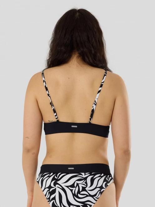 sutien bikini pt. femei Fundango Sahara V-Neck Cami Top negru 3