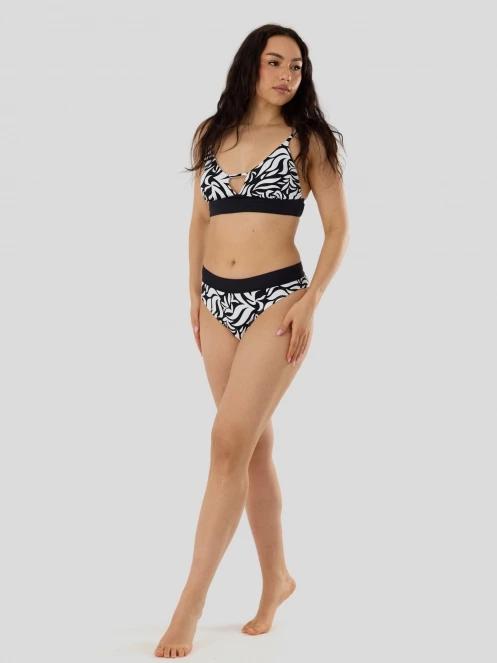 sutien bikini pt. femei Fundango Sahara V-Neck Cami Top negru 4