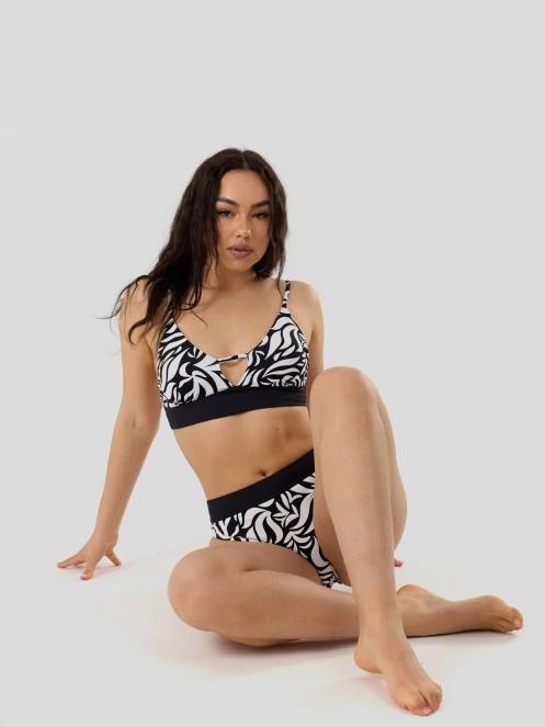 sutien bikini pt. femei Fundango Sahara V-Neck Cami Top negru 5