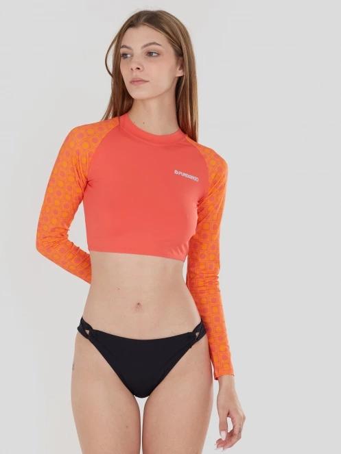 sutien bikini pt. femei Fundango Amelia Surf Top roz 5