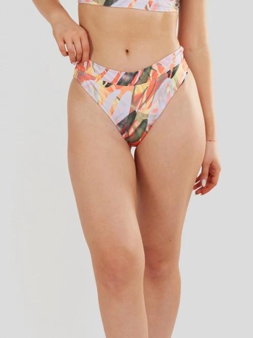 chiloti bikini pt. femei Fundango Sahara Mid Waist Full Bottoms violet 2