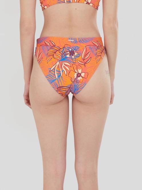 chiloti bikini pt. femei Fundango Sahara Mid Waist Full Bottom roz 3