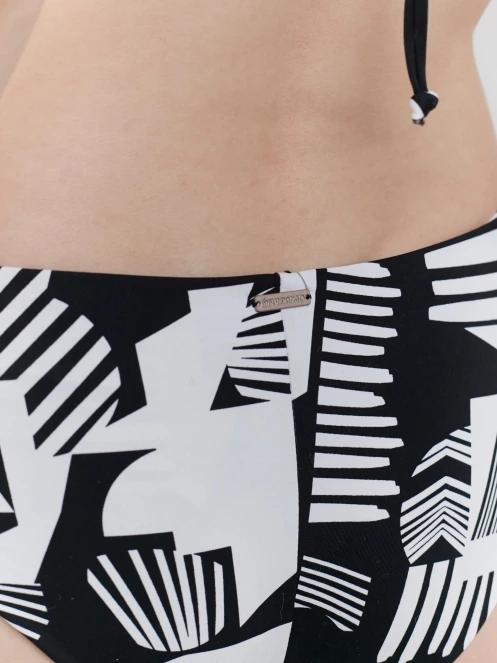 chiloti bikini pt. femei Fundango Hogg Hipster Bottom negru 7