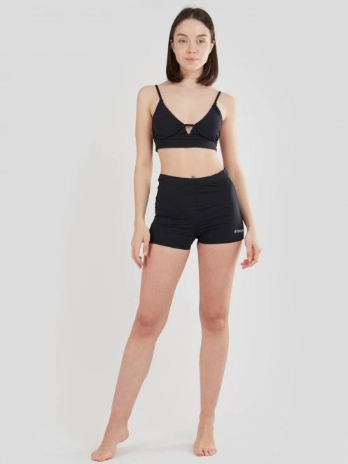chiloti bikini pt. femei Fundango Amelia Surf Short negru 4
