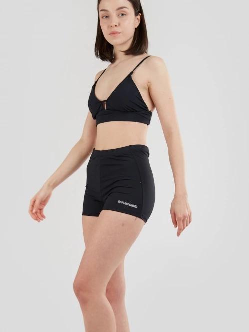 chiloti bikini pt. femei Fundango Amelia Surf Short negru 5