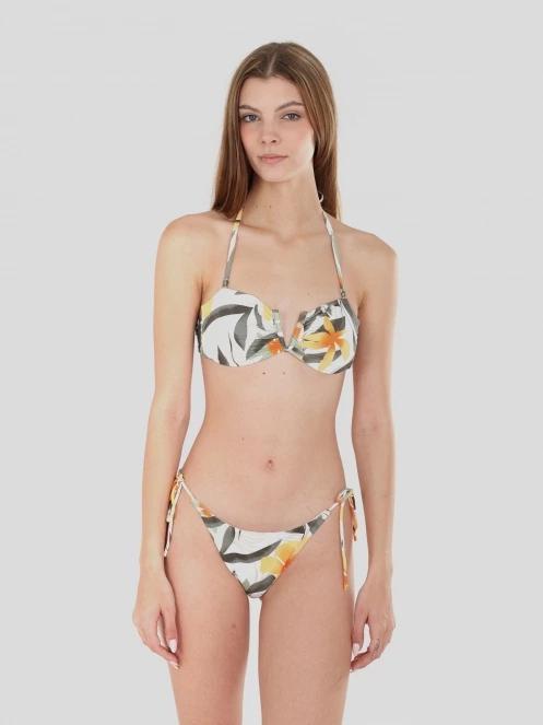 sutien bikini pt. femei Fundango Lola Bralette Top alb 2